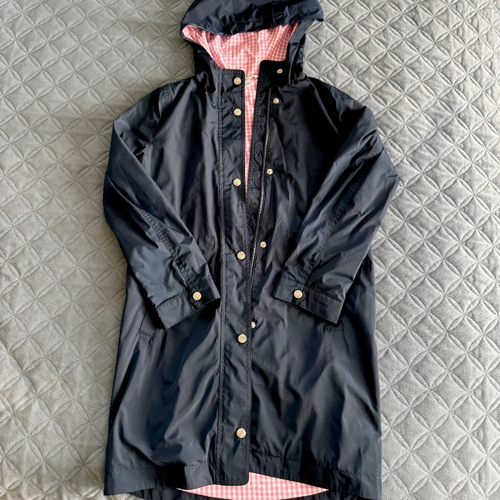 Never worn. Brooks Brothers - Girls - Spring Rain coat - Sz. L